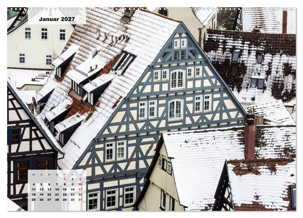 Kontraste Waiblingen (CALVENDO Premium Wandkalender 2027)