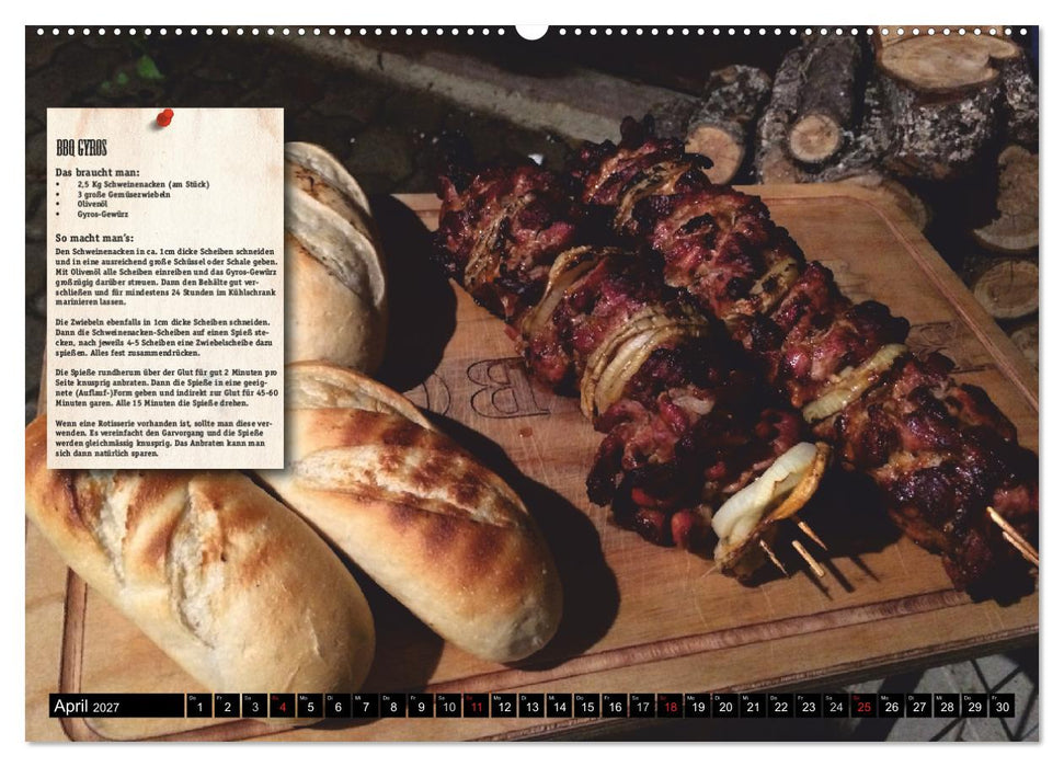 ALIEN-BBQ 2027 (CALVENDO Wandkalender 2027)