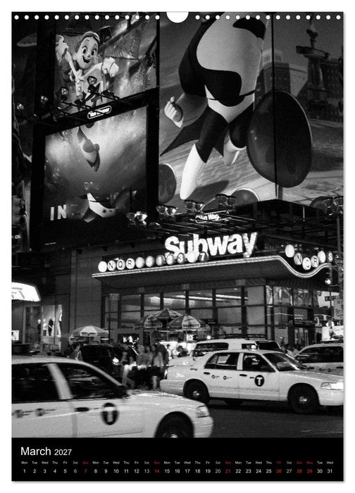 New York City (CALVENDO Monthly Calendar 2027)