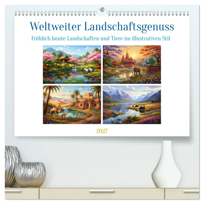 Weltweiter Landschaftsgenuss (CALVENDO Premium Wandkalender 2027)