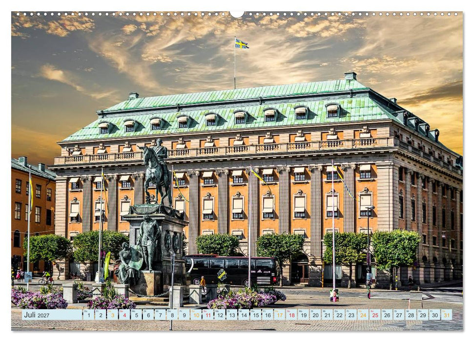 Stockholm - Venedig des Nordens (CALVENDO Premium Wandkalender 2027)