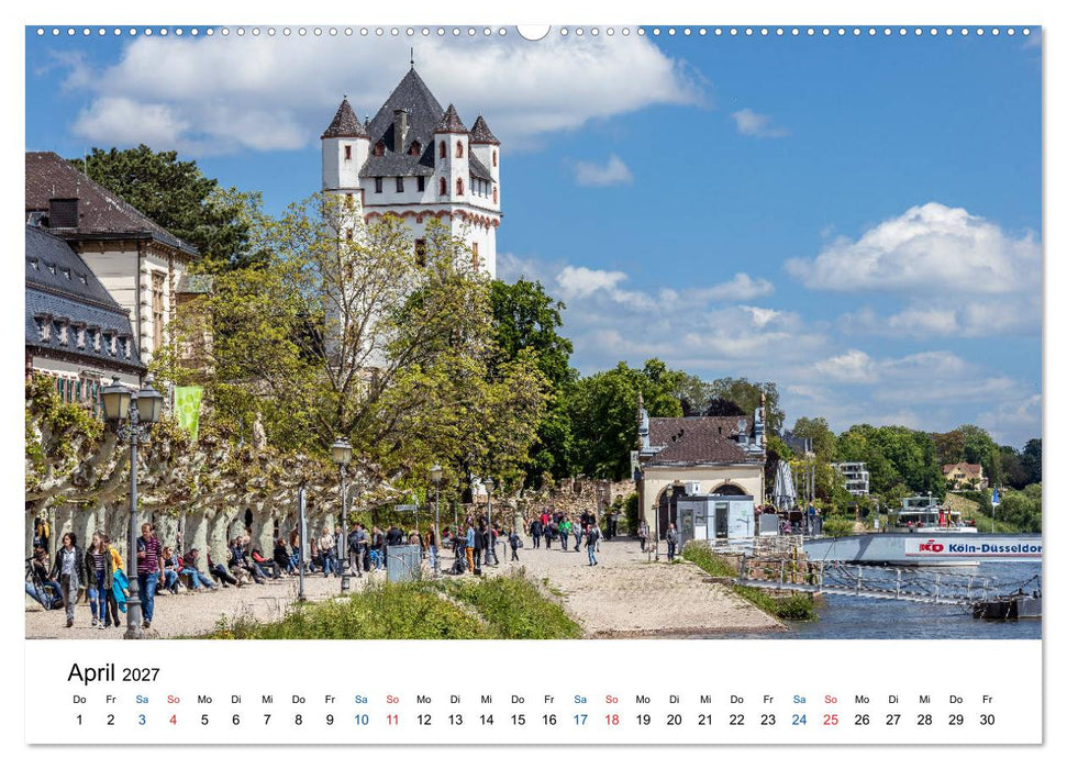 Rheingau - Rhein Riesling Kultur (CALVENDO Wandkalender 2027)