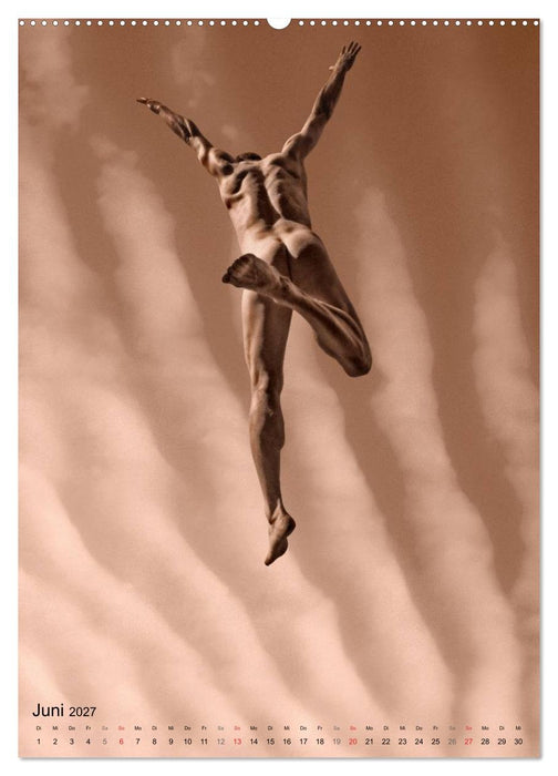 JUMP! ATHLETISCHE MÄNNERAKTE (CALVENDO Premium Wandkalender 2027)