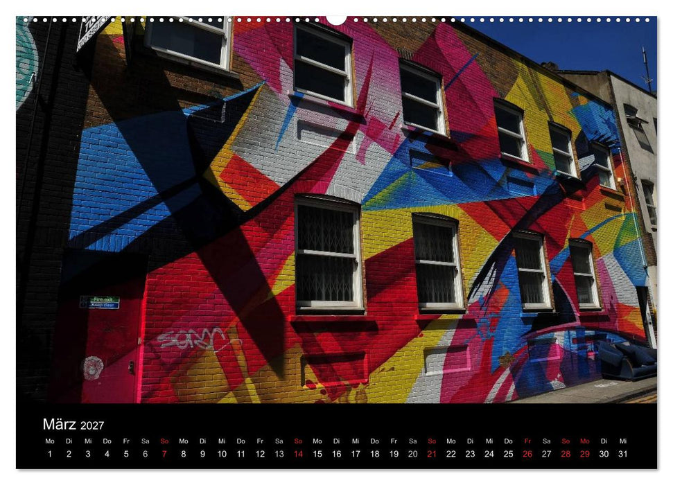 Urbane Kunst - Streetart 2027 (CALVENDO Premium Wandkalender 2027)