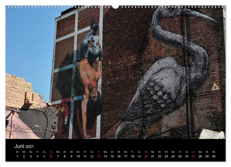 Urbane Kunst - Streetart 2027 (CALVENDO Premium Wandkalender 2027)