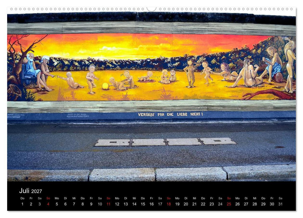 Urbane Kunst - Streetart 2027 (CALVENDO Premium Wandkalender 2027)