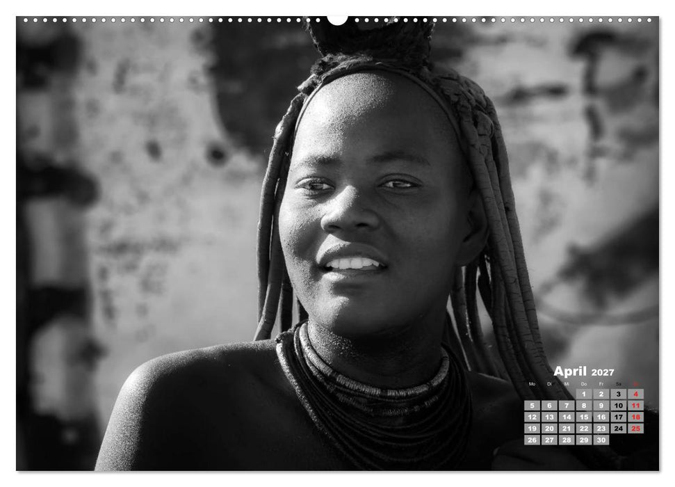 Namibia schwarzweiß (CALVENDO Premium Wandkalender 2027)