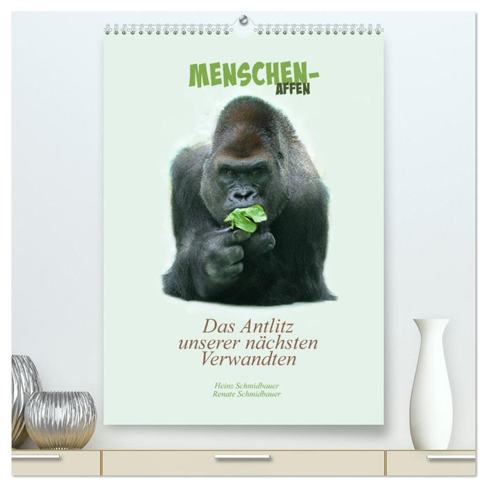 Menschenaffen - Das Antlitz unserer nächsten Verwandten (CALVENDO Premium Wandkalender 2027)
