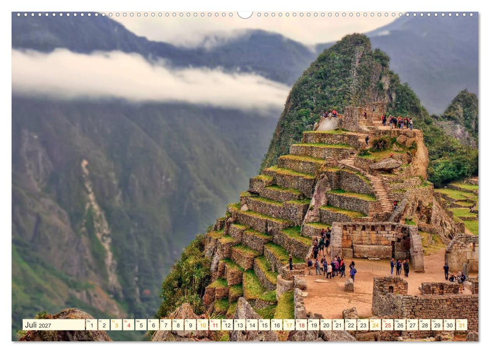Machu Picchu - Stadt der Inka (CALVENDO Premium Wandkalender 2027)