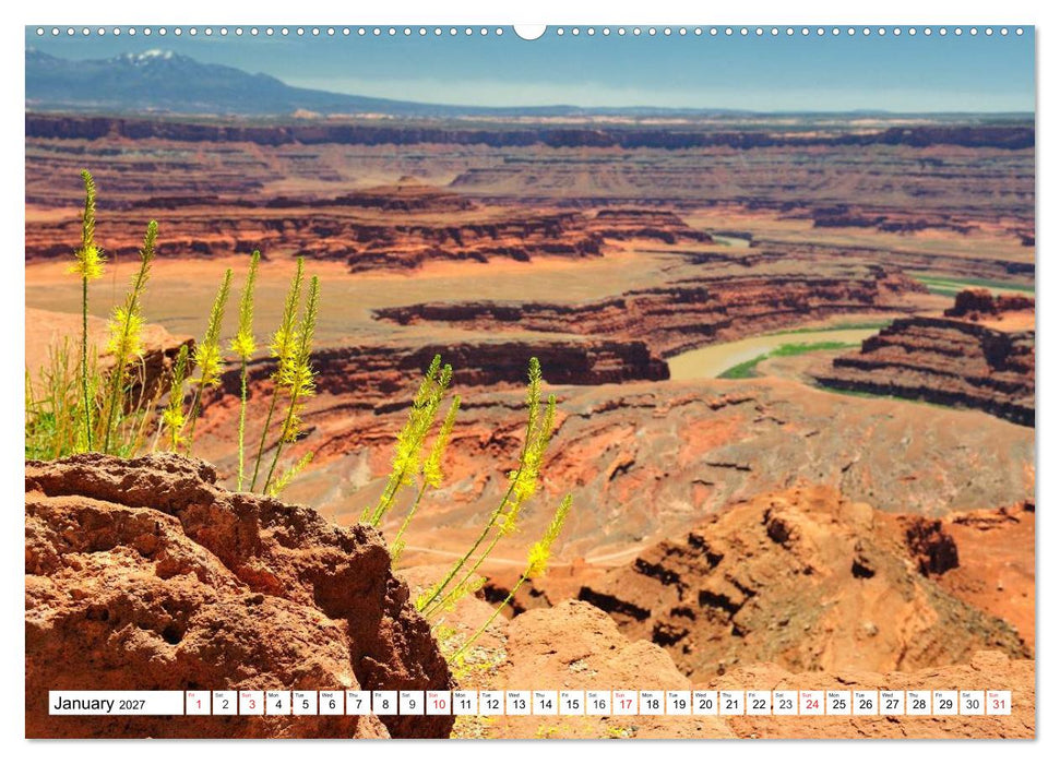 Spectacular Rock Formations in the Western US (CALVENDO Premium-Calendar 2027)