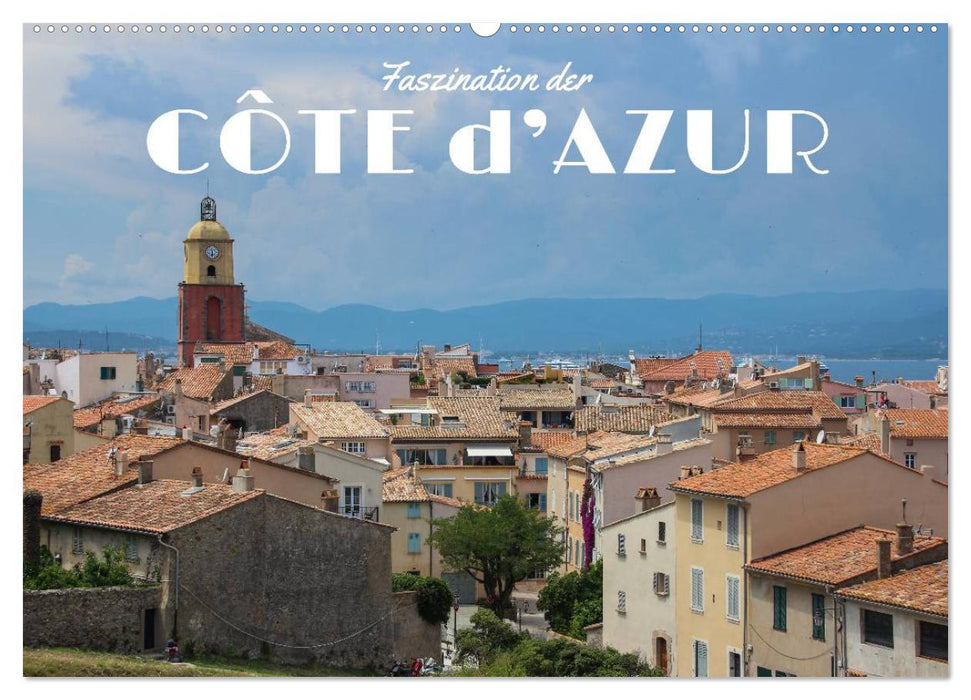 Faszination der Côte d'Azur (CALVENDO Wandkalender 2027)
