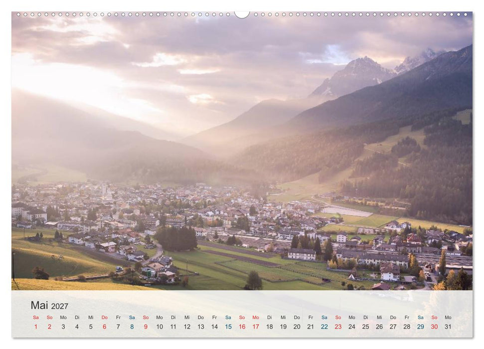 Dolomiten - Rundreise um Drei Zinnen (CALVENDO Premium Wandkalender 2027)