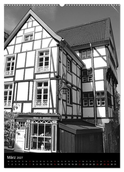 Mülheim an der Ruhr Edition Black & White 2027 (CALVENDO Wandkalender 2027)