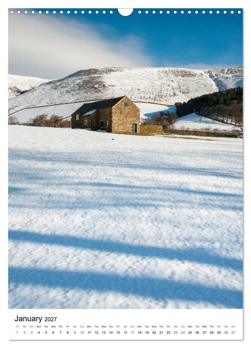 Scenes from the Peak District (CALVENDO Monthly Calendar 2027)