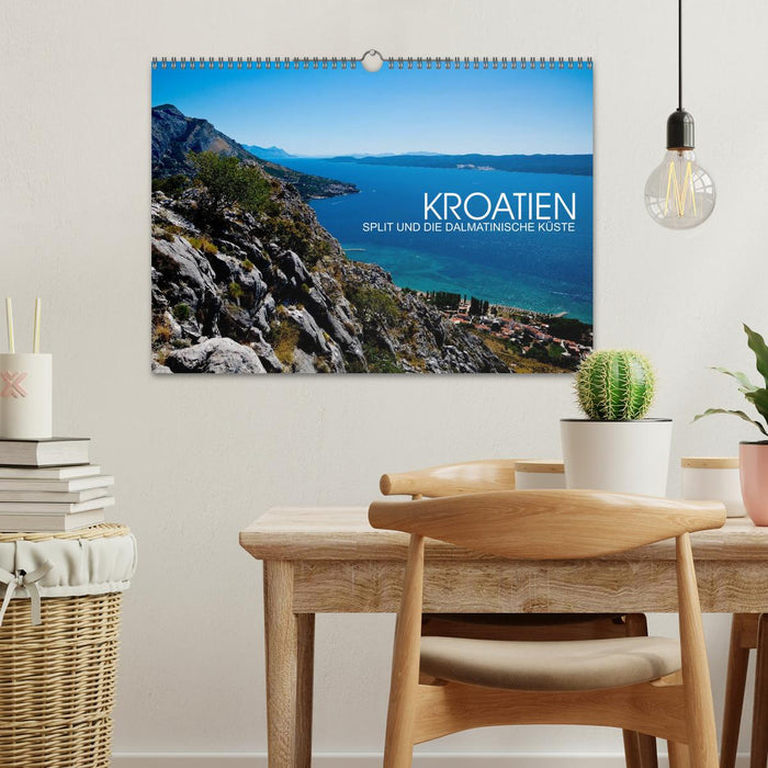 Kroatien - Split und die dalmatinische Küste (CALVENDO Wandkalender 2027)