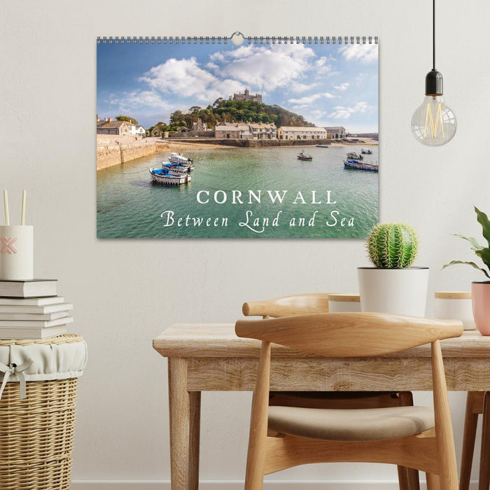 Cornwall - Between Land and Sea (CALVENDO Monthly Calendar 2027)