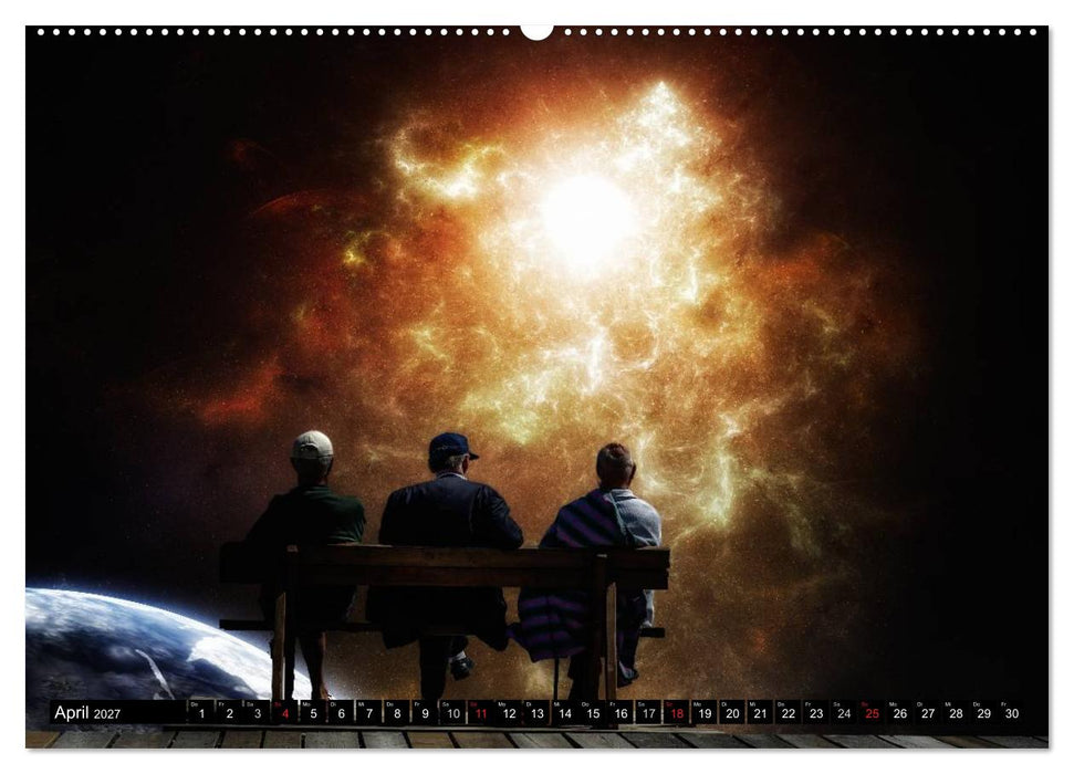 Ansichten des Weltraums (CALVENDO Premium Wandkalender 2027)