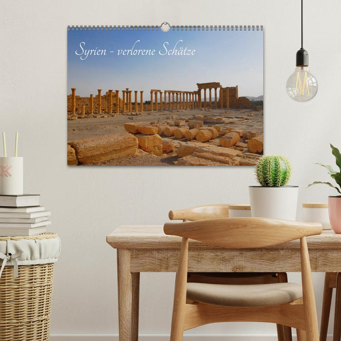 Syrien - verlorene Schätze (CALVENDO Wandkalender 2027)