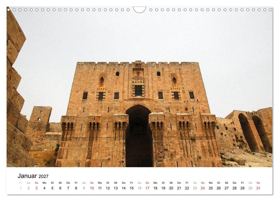 Syrien - verlorene Schätze (CALVENDO Wandkalender 2027)