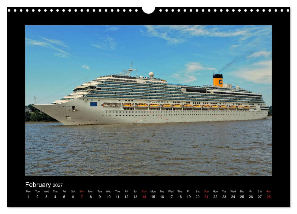Destination Hamburg 2027 (CALVENDO Monthly Calendar 2027)