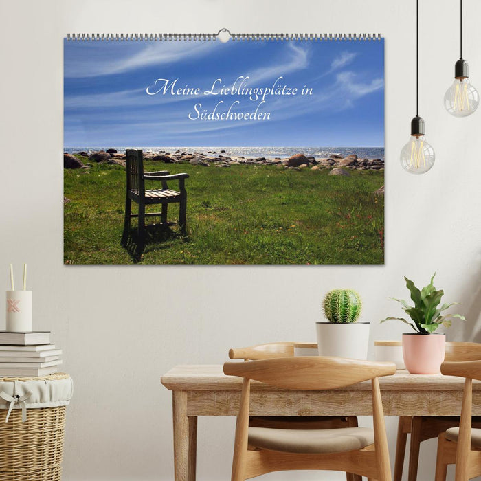 Meine Lieblingsplätze in Südschweden (CALVENDO Wandkalender 2027)