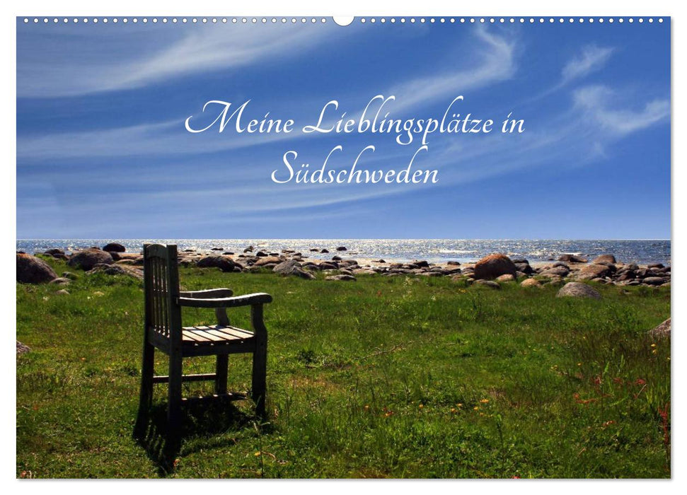 Meine Lieblingsplätze in Südschweden (CALVENDO Wandkalender 2027)