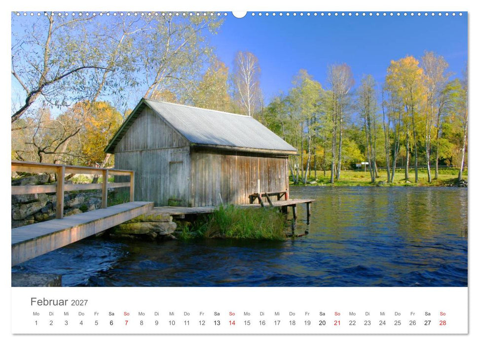 Meine Lieblingsplätze in Südschweden (CALVENDO Wandkalender 2027)