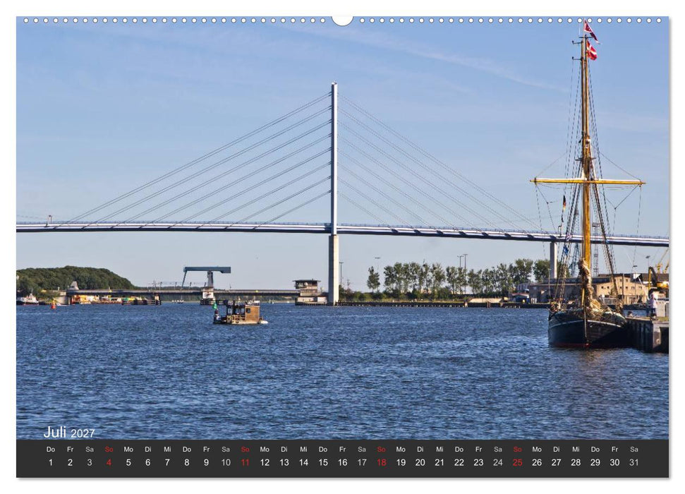 Stralsund. Das Tor zur Insel Rügen (CALVENDO Premium Wandkalender 2027)