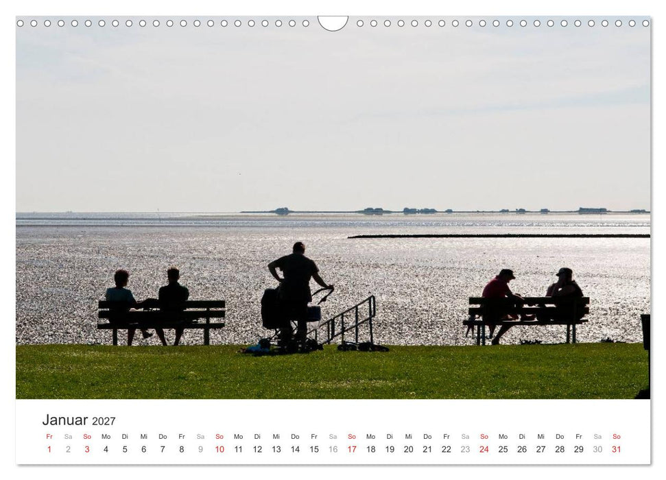 Hallig Hooge - zwischen Himmel und Erde (CALVENDO Wandkalender 2027)