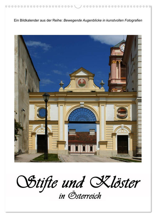 Stifte und Klöster in Österreich (CALVENDO Wandkalender 2027)