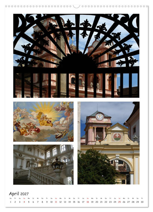 Stifte und Klöster in Österreich (CALVENDO Wandkalender 2027)