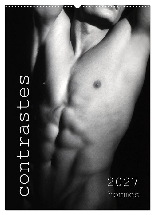 contrastes hommes (CALVENDO Calendrier mensuel 2027)