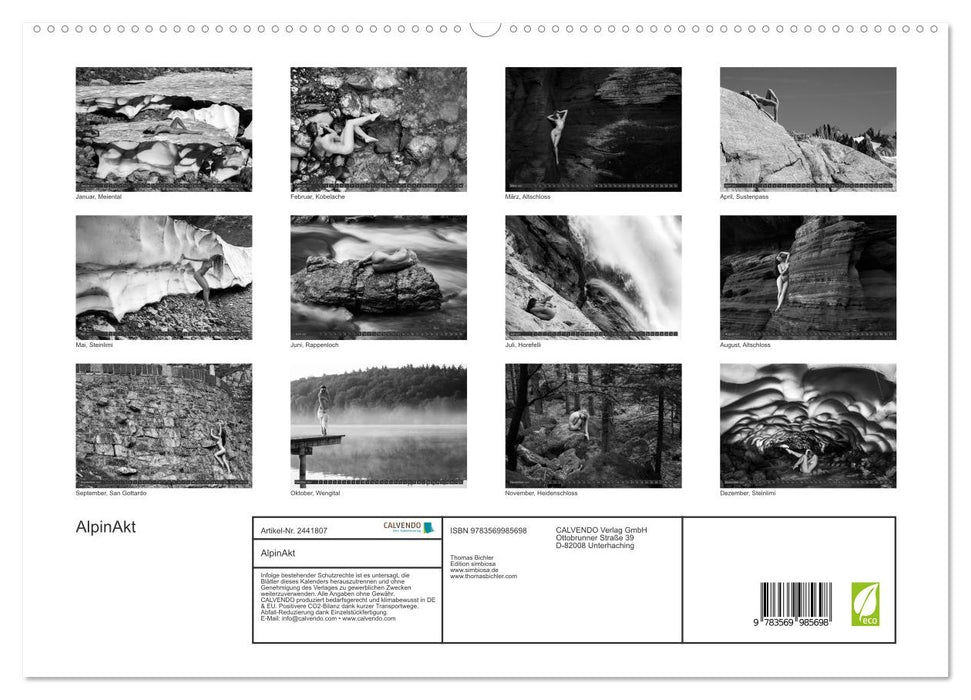 AlpinAkt (CALVENDO Premium Wandkalender 2027)
