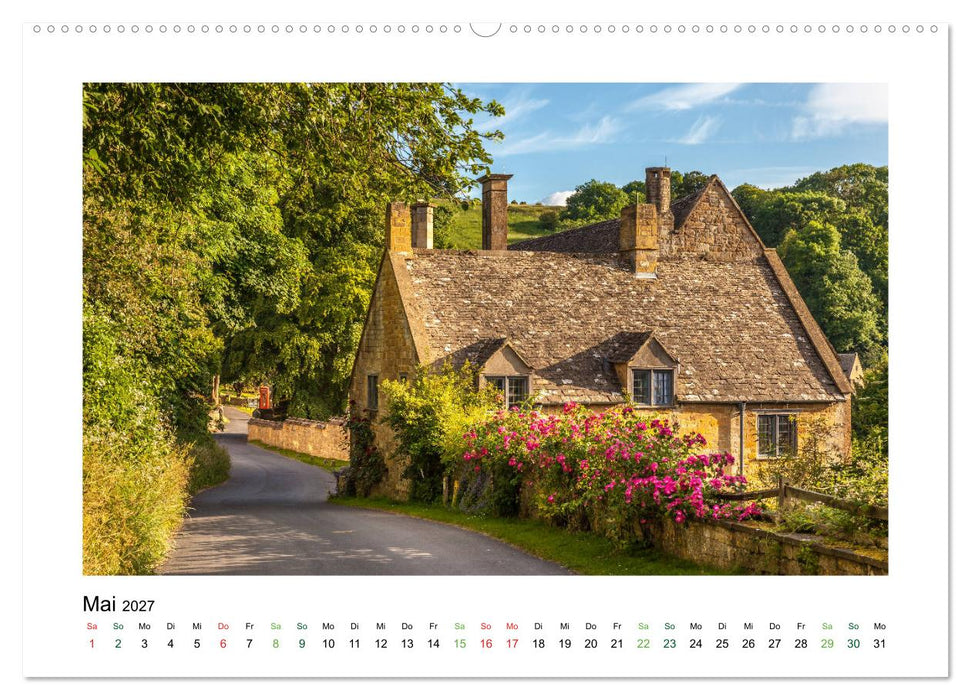 Landhäuser mit Charme (CALVENDO Wandkalender 2027)