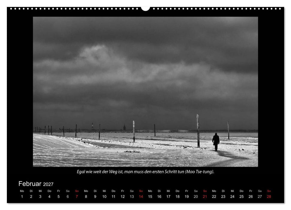 Schwarz-Weis(s)heiten (CALVENDO Wandkalender 2027)