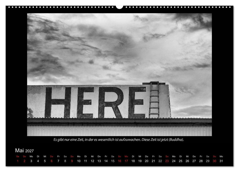 Schwarz-Weis(s)heiten (CALVENDO Wandkalender 2027)