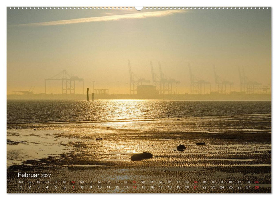Impressionen vom JadeWeserPort (CALVENDO Premium Wandkalender 2027)