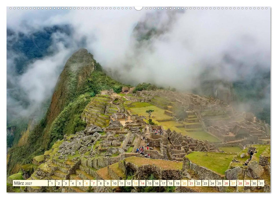 Machu Picchu - Stadt der Inka (CALVENDO Wandkalender 2027)