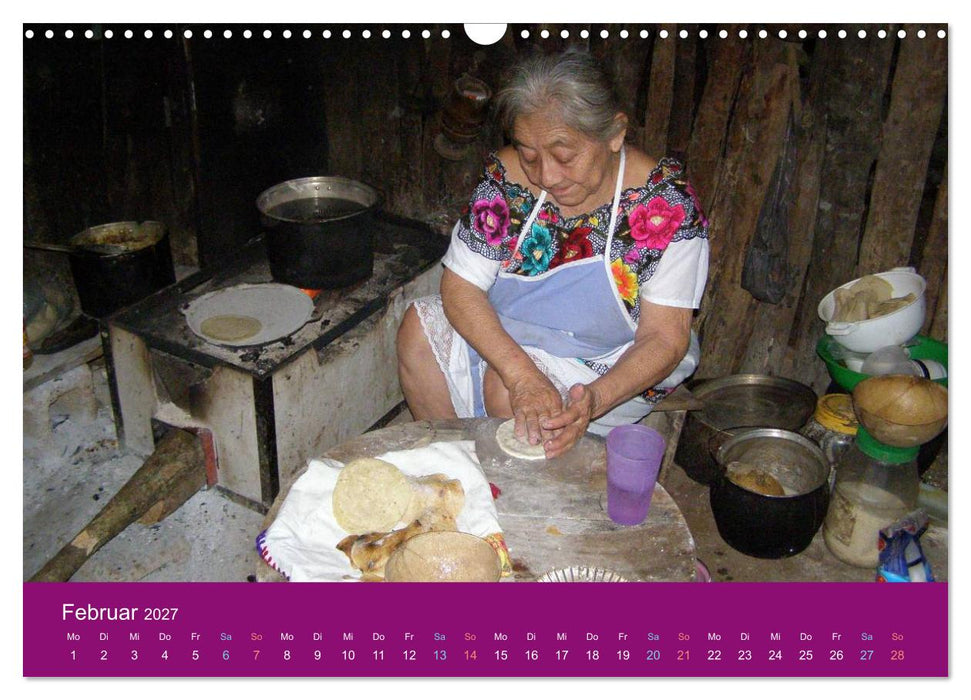 Maya in Yukatan 2027 (CALVENDO Wandkalender 2027)
