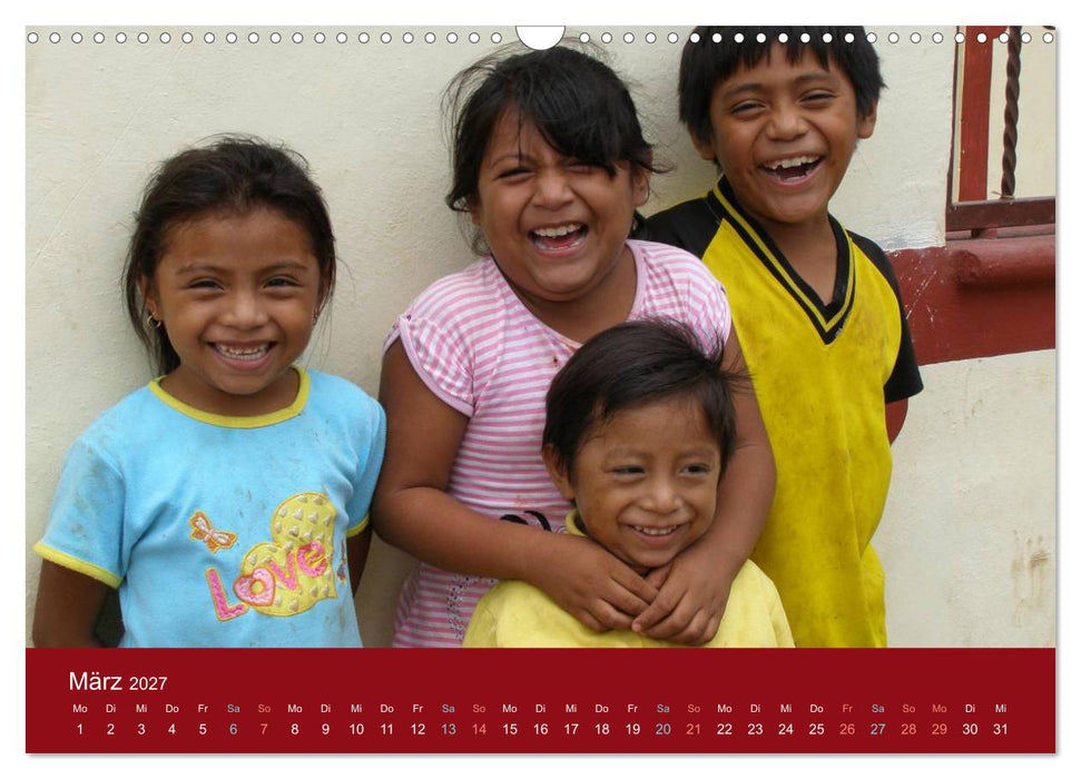 Maya in Yukatan 2027 (CALVENDO Wandkalender 2027)