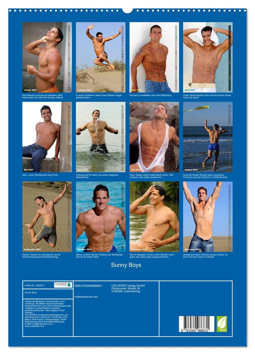 Sunny Boys (CALVENDO Premium Wandkalender 2027)