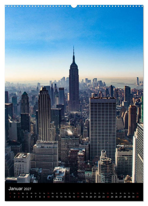 New York - Blickwinkel (CALVENDO Premium Wandkalender 2027)