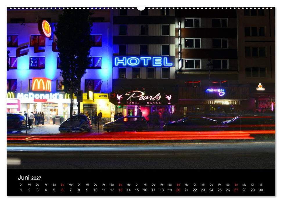 Sündige Meile - Reeperbahnbummel (CALVENDO Premium Wandkalender 2027)