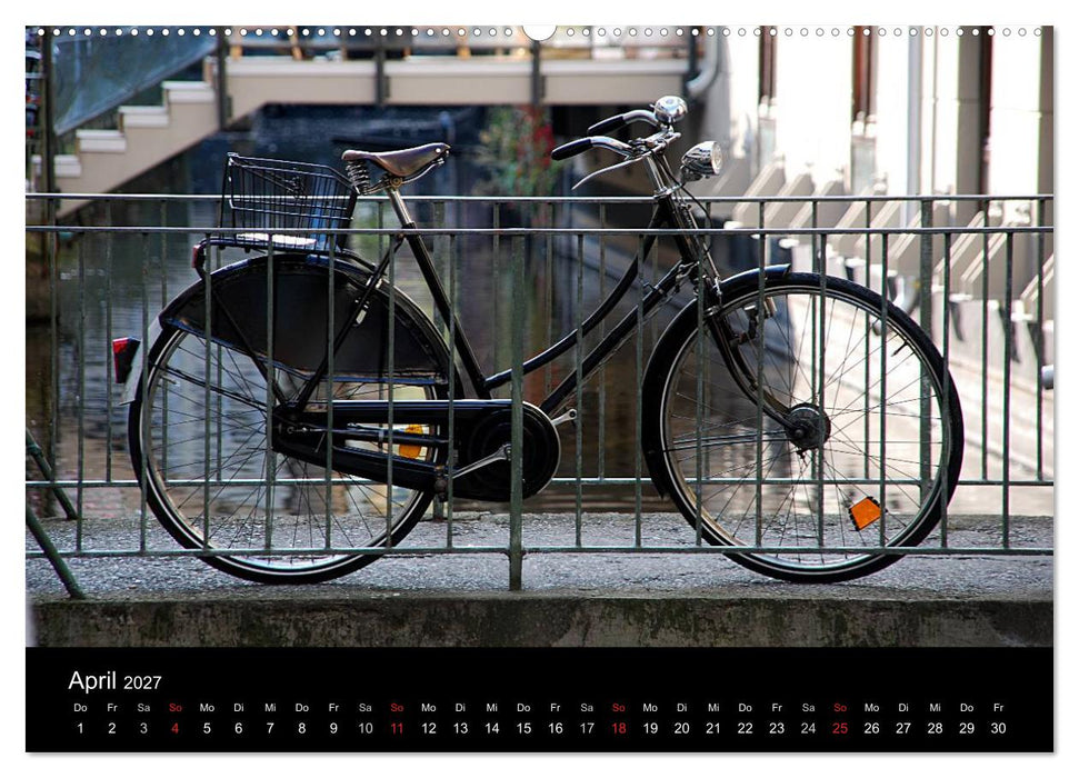 Mit dem Fahrrad durch 2027 (CALVENDO Wandkalender 2027)