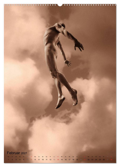 JUMP! ATHLETISCHE MÄNNERAKTE (CALVENDO Wandkalender 2027)
