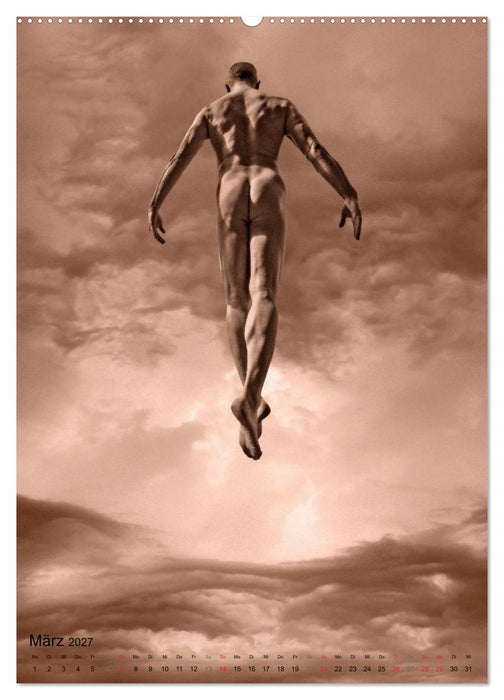 JUMP! ATHLETISCHE MÄNNERAKTE (CALVENDO Wandkalender 2027)