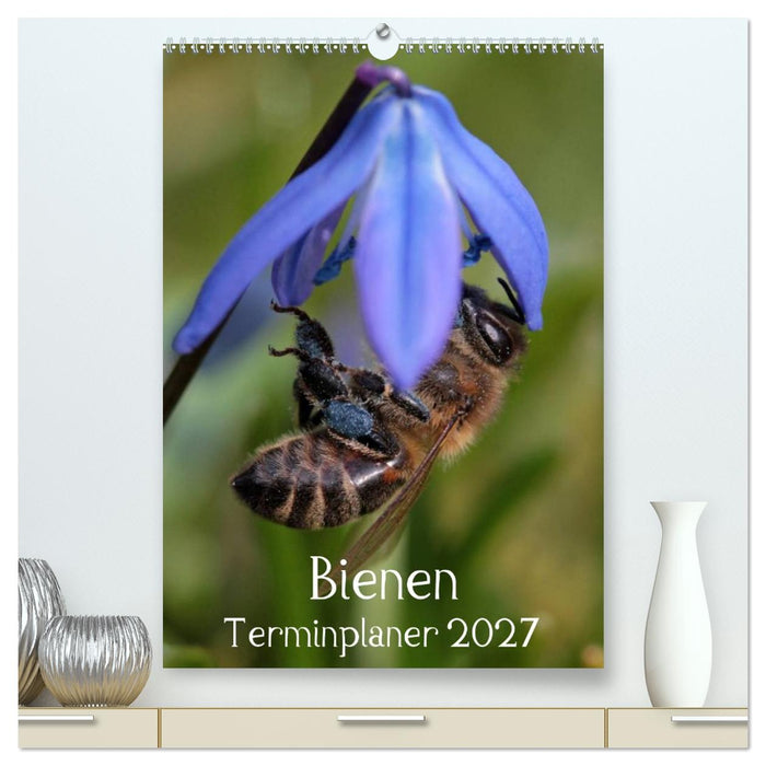 Bienen-Terminplaner 2027 (CALVENDO Premium Wandkalender 2027)