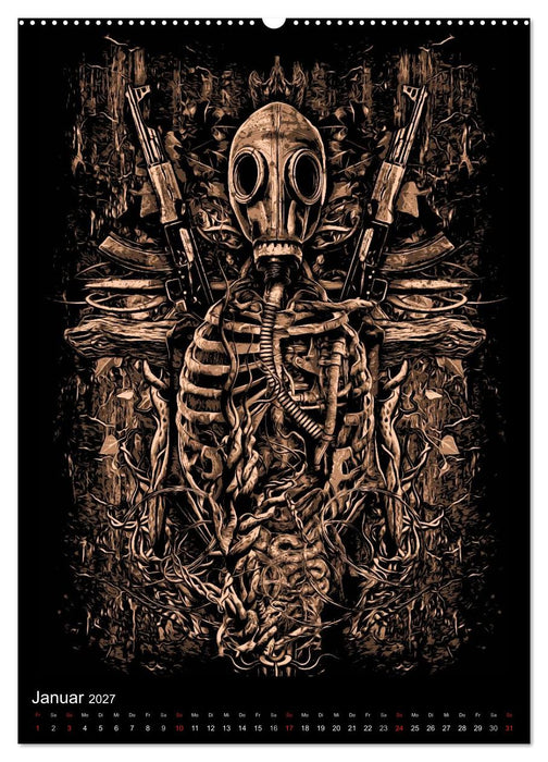 BLOODBOY/WAR ILLUSTRATION (CALVENDO Wandkalender 2027)