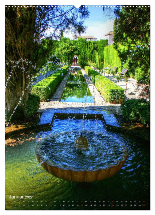 Die Alhambra (CALVENDO Premium Wandkalender 2027)