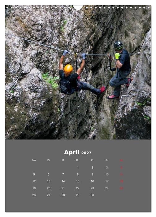 Erlebnis Outdoor Klettern (CALVENDO Wandkalender 2027)